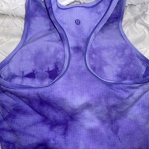 lululemon Ebb to street cropped racerback tank